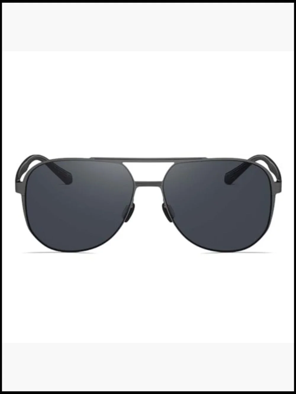 Classic Aviator Polarized Sunglasses Stainless Steel Unisex